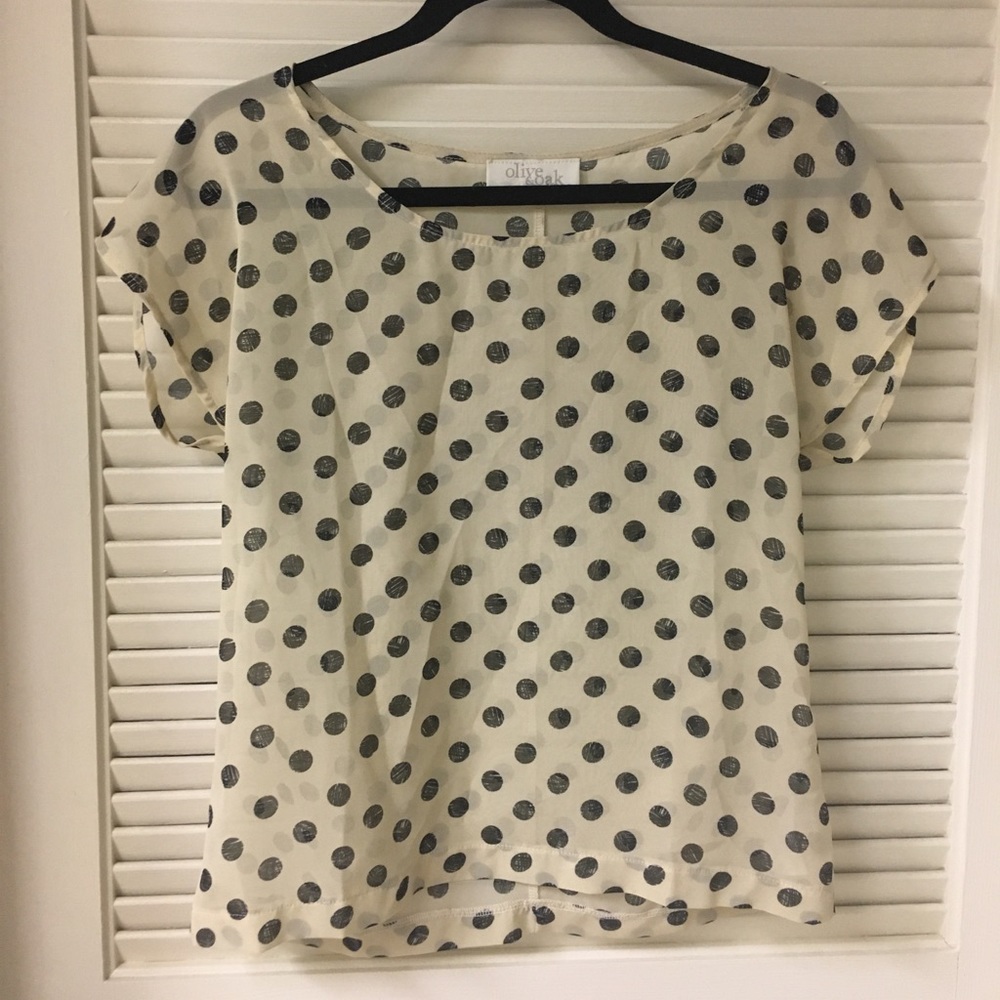 Polka Dot Blouse